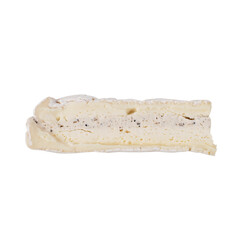 Truffle cheese. Isolated on transparent background. Precision cut and flawless finish make it easy to incorporate the image into your projects.