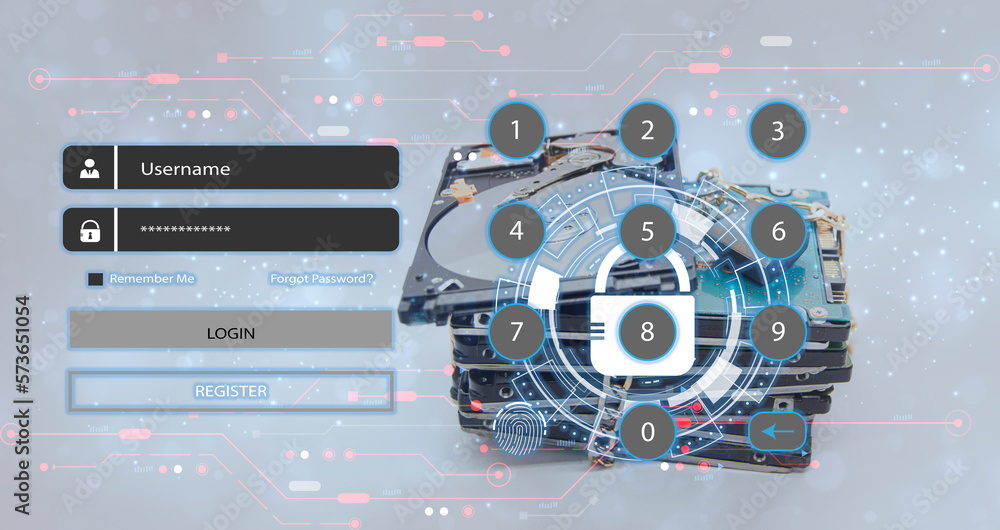Poster logins, users, identity security and encryption, secure access to user personal information, secure 