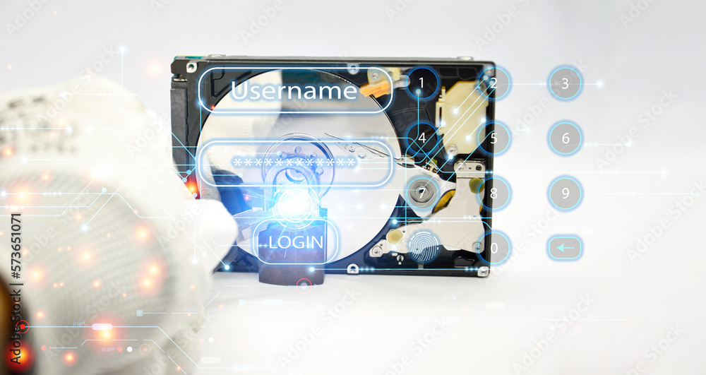 Poster logins, users, identity security and encryption, secure access to user personal information, secure 