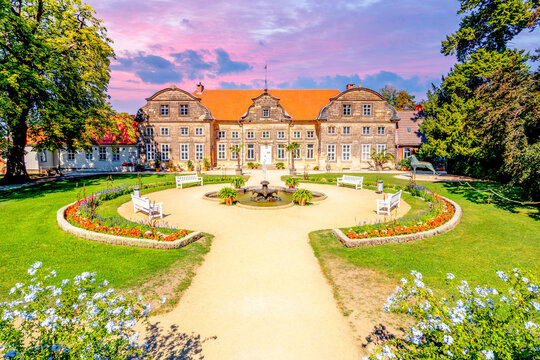 Park Schloss, Blankenburg, Deutschland 