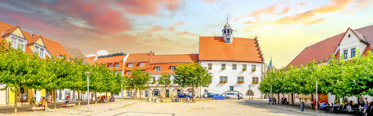 Altstadt, Freyburg, Deutschland 