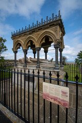 Monument to Grace Darling at St Aidan's Church, Bamburgh, UK