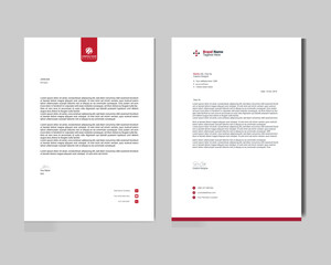 Corporate modern letterhead design template creative modern letterhead design template for your project letterhead,letter head,Business letterhead design