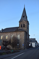 Evangelical Church of St. John in Holzappel; Germany; Rhineland-Palatinate