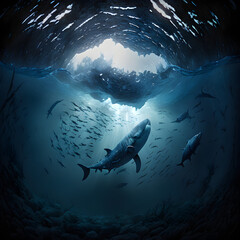 Deep of ocean 