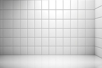 Tiled background and texture. Image generated with AI.