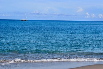 sailboat at sea