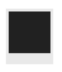 Blank photo frames template illustration for your photos, galleries, prints