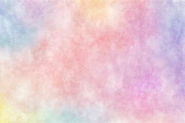 Abstract colorful watercolor for background. Digital art painting.Generative AI