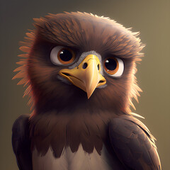Portrait of Hawk 