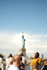 statue of liberty tourists' view © Roman
