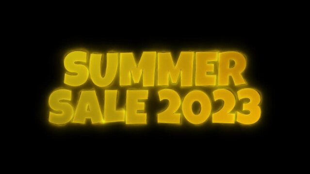 transparent warm yellow gold summer sale text