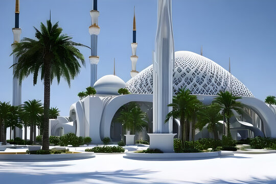 A Mosque for the Future: Innovative Design Meets Timeless Tradition in the Tropics with Generative AI