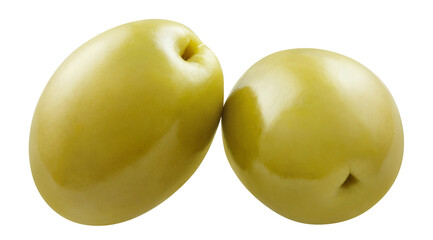 Delicious olives cut out