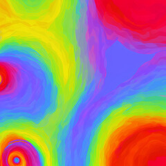 Rainbow colors graphic material
