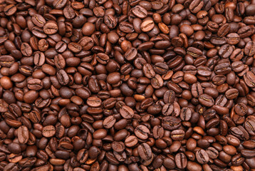 Roasted coffee beans