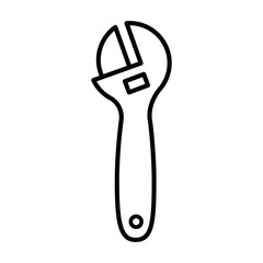 Tool icon vector. Repair illustration sign. Building symbol or logo.