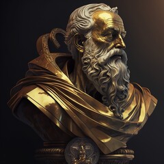 gold philosopher