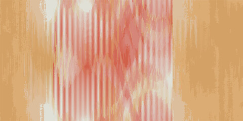 Diagonal ikat stripes. Zigzag pattern colorful  Geometric chevron abstract illustration, wallpaper. Tribal ethnic vector texture. Aztec style. Folk embroidery. Indian, Scandinavian, African rug, tile