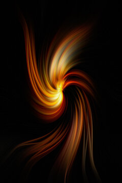 abstract psychedelic background looking like stylized phoenix, fractals