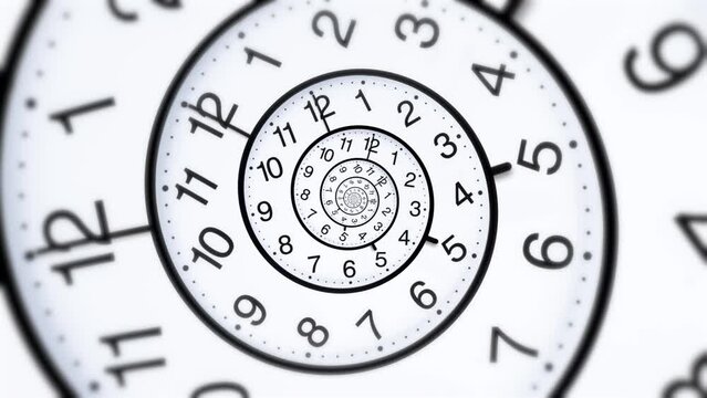 Drosted Infinity Time Background Video Animation