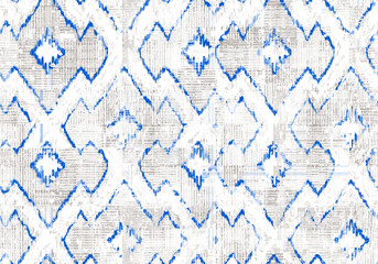 Tribal vector ornament. Seamless African pattern. Ethnic carpet style. Geometric mosaic on the tile Ancient interior.Modern rug. Geo print textile Cloth fabric Abstract digital