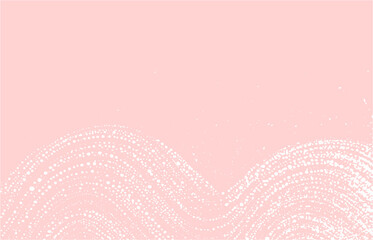 Grunge texture. Distress pink rough trace. Good-lo
