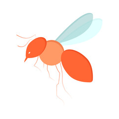 Bee insect vector illustration, tattoo outline, frog, ladybug, dragonfly, beetle, bee, butterfly, cutting