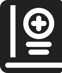 Obraz premium medical book icon