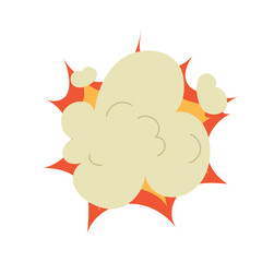 Military explosion icon