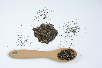 chia seeds on the table