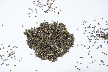 chia seeds on the table