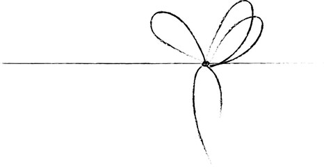 knot design illustration isolated on transparent background