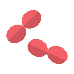 Isolated silhouette of a musical instrument icon Vector