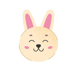 Obraz premium Cute rabbit head