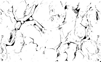 Scratched and Cracked Grunge Urban Background Texture Vector. Dust Overlay Distress Grainy Grungy Effect. Distressed Backdrop Vector Illustration. Isolated Black on White Background. EPS 10.