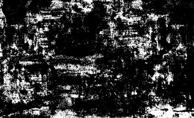 Dark grunge urban texture vector. Distressed overlay texture. Grunge background. Abstract obvious dark worn textured effect. Vector Illustration. Black isolated on white. EPS10.