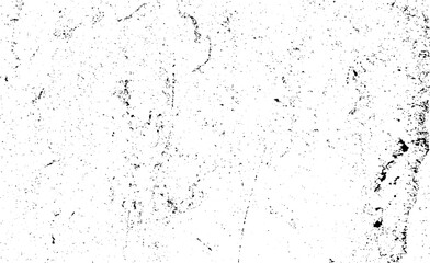 Scratched and Cracked Grunge Urban Background Texture Vector. Dust Overlay Distress Grainy Grungy Effect. Distressed Backdrop Vector Illustration. Isolated Black on White Background. EPS 10.
