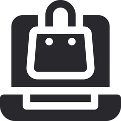 Obraz premium laptop icon