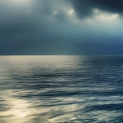 Obraz premium sunrise over the sea background