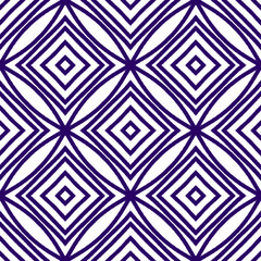 Obraz premium Exotic seamless pattern. Purple symmetrical