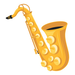saxophone jazz instrument - obrazy, fototapety, plakaty