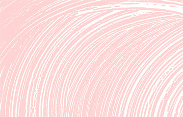 Grunge texture. Distress pink rough trace. Grand b