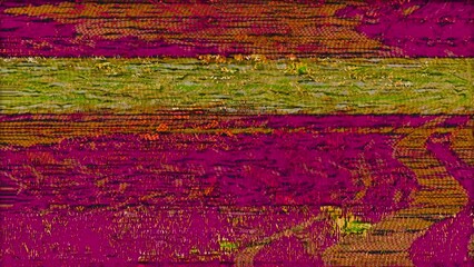 Retro Rumble: A Vintage TV Set Struggling to Display Its Noisy, VHS-Era Picture.  - Powered by Adobe