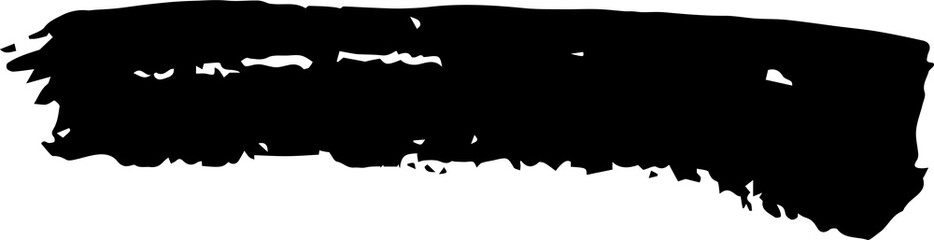 brush stroke grunge design illustration isolated on transparent background 