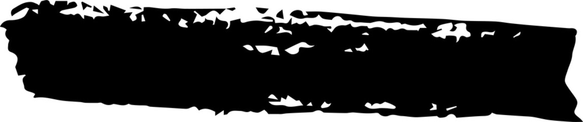 brush stroke grunge design illustration isolated on transparent background 