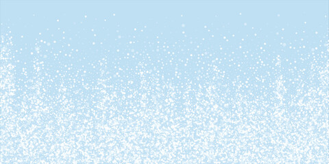 Snowy christmas background. Subtle flying snow