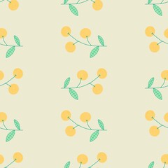Floral seamless flower pattern for fabrics and textiles and packaging and gifts and cards and linens and kids