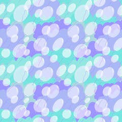 Cartoon festive balloons seamless birthday pattern for wrapping paper and kids clothes print and fabrics