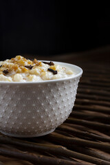 bowl of cereal bowl cheese dark food 